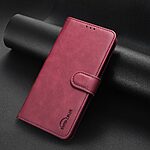 Θήκη Xiaomi Redmi 15C 4G (171mm) / Poco C85 4G (171mm) / Redmi 17C 5G - BINFEN COLOR BF37 - Flip Πορτοφόλι από Συνθετικό Δέρμα (PU) με TPU - Κόκκινο - RFID/Stand — εικόνα 7
