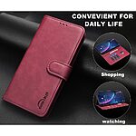 Θήκη Xiaomi Redmi 15C 4G (171mm) / Poco C85 4G (171mm) / Redmi 17C 5G - BINFEN COLOR BF37 - Flip Πορτοφόλι από Συνθετικό Δέρμα (PU) με TPU - Κόκκινο - RFID/Stand — εικόνα 8