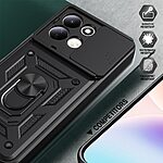 Θήκη Xiaomi Redmi 17 4G / 5G - OEM - Σκληρή Πλάτη PC+TPU - Μαύρο - Stand — εικόνα 8