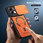 Θήκη Xiaomi Redmi 17 4G / 5G - OEM - Σκληρή Πλάτη PC+TPU - Μαύρο - Stand — εικόνα 2