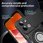 Θήκη Xiaomi Redmi 17 4G / 5G - OEM - Σκληρή Πλάτη PC+TPU - Μαύρο - Stand — εικόνα 3