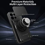 Θήκη Xiaomi Redmi 17 4G / 5G - OEM - Σκληρή Πλάτη PC+TPU - Μαύρο - Stand — εικόνα 9