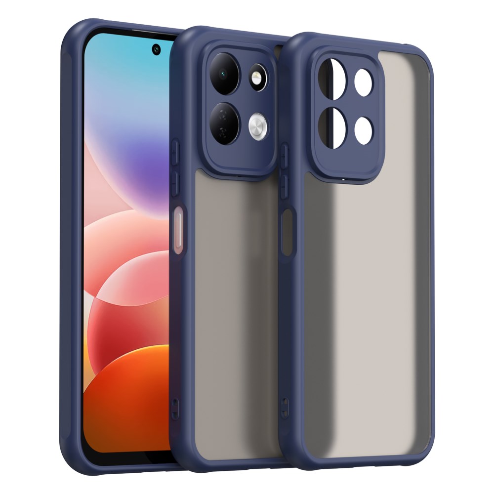 Θήκη Xiaomi Redmi 17 4G / 5G - OEM - Σκληρή Πλάτη PC+TPU - Μπλε Σκληρή Πλάτη PC+TPU για Xiaomi Redmi 17 4G / 5G (OEM) σε Μπλε — ματ ημιδιάφανο φινίρισμα & αερόσακοι στις γωνίες για προστασία από πτώσεις.