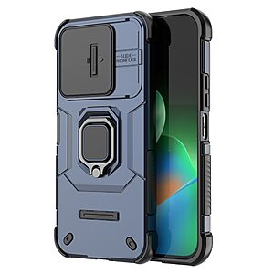 Θήκες Κινητών Xiaomi Mi A1 10 Θήκη Xiaomi Redmi 17 4G / 5G - OEM - Σκληρή Πλάτη PC+TPU - Μπλε - Stand — εικόνα 2