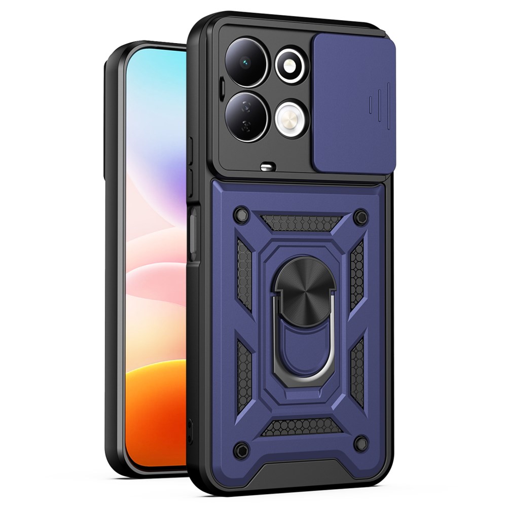 Θήκη Xiaomi Redmi 17 4G / 5G - OEM - Σκληρή Πλάτη PC+TPU - Μπλε - Stand Σκληρή Πλάτη PC+TPU για Xiaomi Redmi 17 4G / 5G (OEM) σε Μπλε με Stand — συρόμενο κάλυμμα κάμερας & προστασία από πτώσεις.