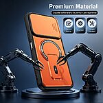 Θήκη Xiaomi Redmi 17 4G / 5G - OEM - Σκληρή Πλάτη PC+TPU - Μπλε - Stand — εικόνα 6