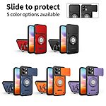 Θήκη Xiaomi Redmi 17 4G / 5G - OEM - Σκληρή Πλάτη PC+TPU - Σκούρο μπλε - Stand — εικόνα 4