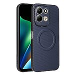 Θήκη Xiaomi Redmi 17 4G / 5G - OEM - Πλάτη από Συνθετικό Δέρμα (PU) με TPU - Μπλε — εικόνα 2