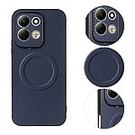 Θήκη Xiaomi Redmi 17 4G / 5G - OEM - Πλάτη από Συνθετικό Δέρμα (PU) με TPU - Μπλε — εικόνα 3