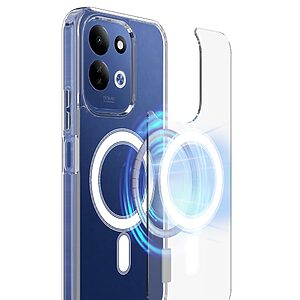 Θήκες Κινητών Xiaomi Mi A1 26 Θήκη Xiaomi Redmi 17 5G / 4G - OEM - Σκληρή Πλάτη PC+TPU - Διάφανο — εικόνα 2