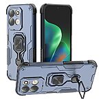 Σκληρή Πλάτη PC+TPU για Xiaomi Redmi 17 5G / 4G (OEM) σε Μπλε Σκούρο — περιστρεφόμενο δαχτυλίδι-stand & ενισχυμένες άκρες για απορρόφηση κραδασμών.