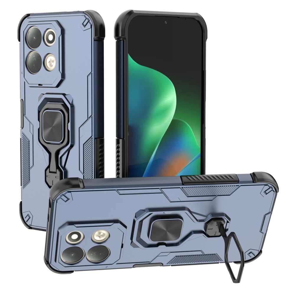 Θήκη Xiaomi Redmi 17 5G / 4G - OEM - Σκληρή Πλάτη PC+TPU - Μπλε Σκούρο - Stand Σκληρή Πλάτη PC+TPU για Xiaomi Redmi 17 5G / 4G (OEM) σε Μπλε Σκούρο — περιστρεφόμενο δαχτυλίδι-stand & ενισχυμένες άκρες για απορρόφηση κραδασμών.