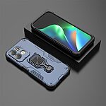 Θήκη Xiaomi Redmi 17 5G / 4G - OEM - Σκληρή Πλάτη PC+TPU - Μπλε Σκούρο - Stand — εικόνα 6