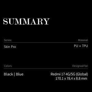 Θήκη Xiaomi Redmi 17 5G / 4G - DUX DUCIS Skin Pro Series - Flip Πορτοφόλι από Συνθετικό Δέρμα (PU) με TPU - Μαύρο - Stand — εικόνα 2