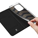 Θήκη Xiaomi Redmi 17 5G / 4G - DUX DUCIS Skin Pro Series - Flip Πορτοφόλι από Συνθετικό Δέρμα (PU) με TPU - Μαύρο - Stand — εικόνα 8