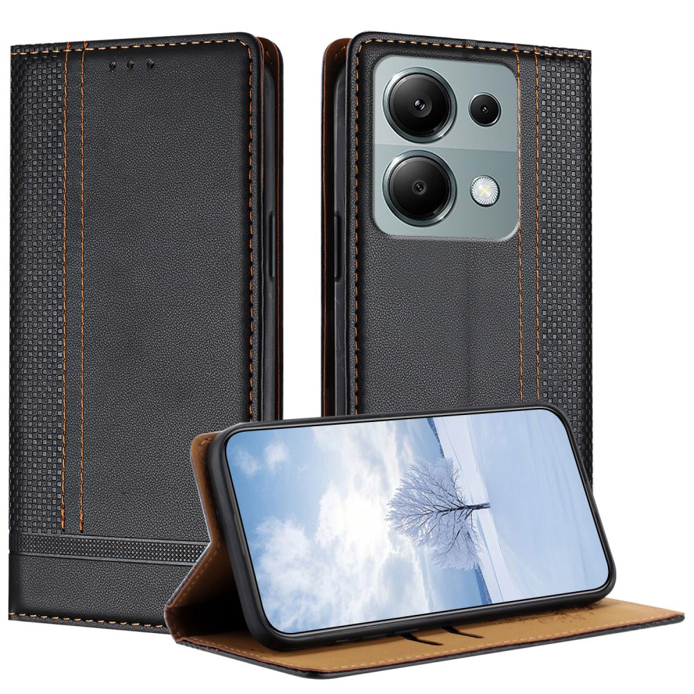 Θήκη Xiaomi Redmi 17 5G / 4G - OEM - Flip Πορτοφόλι από Συνθετικό Δέρμα (PU) με TPU - Μαύρο - Stand Flip Πορτοφόλι PU με TPU για Xiaomi Redmi 17 5G / 4G (OEM) σε Μαύρο — stand, θήκη κάρτας & μαγνητικό κούμπωμα για προστασία.