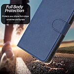Θήκη Xiaomi Redmi 17 5G / 4G - OEM - Flip Πορτοφόλι από Συνθετικό Δέρμα (PU) με TPU - Μπλε - Stand — εικόνα 2