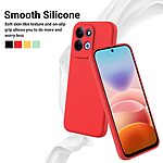 Θήκη Xiaomi Redmi 17 5G / 4G - OEM - Πλάτη Σιλικόνης - Κόκκινο - Λουράκι — εικόνα 3