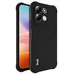 Πλάτη TPU για Xiaomi Redmi 17 5G / 4G (IMAK) σε Μαύρο ματ — ενισχυμένες γωνίες airbag & ανασηκωμένα χείλη για προστασία από πτώσεις.