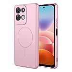 Πλάτη TPU για Xiaomi Redmi 17 5G / 4G (OEM) σε Ροζ — απαλή υφή υγρής σιλικόνης, μαγνητικός δακτύλιος & ανασηκωμένο χείλος κάμερας.