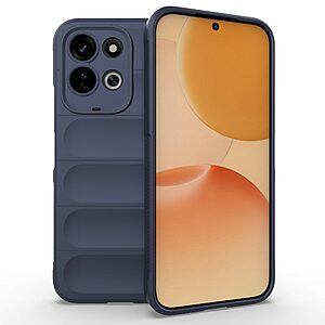 Πλάτη TPU για Xiaomi Redmi 17 5G / 4G (OEM) σε Σκούρο Μπλε — ανθεκτικό rugged σχέδιο με απορρόφηση κραδασμών & αντιολισθητικό κράτημα.