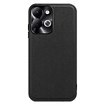Πλάτη από Συνθετικό Δέρμα (PU) με TPU για Xiaomi Redmi 17 5G (OEM) σε Μαύρο — μεταλλικό πλαίσιο κάμερας & airbag γωνίες για προστασία από πτώσεις.