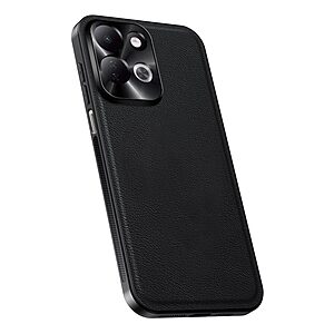 Θήκες Κινητών Xiaomi Mi A1 20 Θήκη Xiaomi Redmi 17 5G - OEM - Πλάτη από Συνθετικό Δέρμα (PU) με TPU - Μαύρο — εικόνα 2
