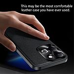 Θήκη Xiaomi Redmi 17 5G - OEM - Πλάτη από Συνθετικό Δέρμα (PU) με TPU - Μαύρο — εικόνα 3