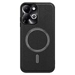 Πλάτη από Συνθετικό Δέρμα (PU) με TPU για Xiaomi Redmi 17 5G (OEM) σε Μαύρο — airbag γωνίες & ανυψωμένη προστασία κάμερας για καθημερινή χρήση.