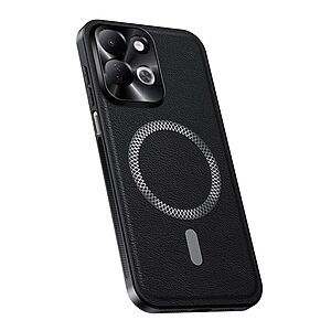 Θήκες Κινητών Xiaomi Mi A1 22 Θήκη Xiaomi Redmi 17 5G - OEM - Πλάτη από Συνθετικό Δέρμα (PU) με TPU - Μαύρο — εικόνα 2