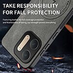 Θήκη Xiaomi Redmi 17C 5G - WANLONFENG SD1 Series - Σκληρή Πλάτη PC+TPU - Γκρι — εικόνα 4