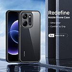 Θήκη Xiaomi Redmi 17C 5G - DUX DUCIS Aimo Series - Σκληρή Πλάτη PC+TPU - Μαύρο — εικόνα 4
