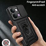 Θήκη Xiaomi Redmi 17C 5G - OEM - Σκληρή Πλάτη PC+TPU - Μπλε - Stand — εικόνα 5