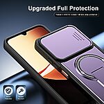 Θήκη Xiaomi Redmi 17C 5G - OEM - Σκληρή Πλάτη PC+TPU - Μπλε - Stand — εικόνα 9