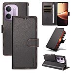 Θήκη Xiaomi Redmi 17C 5G - BETOPNICE 006 - Flip Πορτοφόλι από Συνθετικό Δέρμα (PU) με TPU - Μαύρο - RFID/Stand/Λουράκι — εικόνα 5