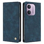 Flip Πορτοφόλι από Συνθετικό Δέρμα (PU) με TPU για Xiaomi Redmi 17C 5G (OEM) σε Σκούρο Μπλε — θήκες καρτών, RFID & stand για καθημερινή άνεση.