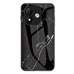 Σκληρή Πλάτη Tempered Glass+PC για Xiaomi Redmi Note 17 4G / 5G (OEM) σε Μαύρο μάρμαρο — τριπλή προστασία από πτώσεις & γρατζουνιές σε λεπτό προφίλ.