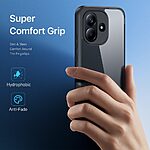 Θήκη Xiaomi Redmi Note 17 4G / 5G - DUX DUCIS Aimo Series - Σκληρή Πλάτη PC+TPU - Μαύρο — εικόνα 4