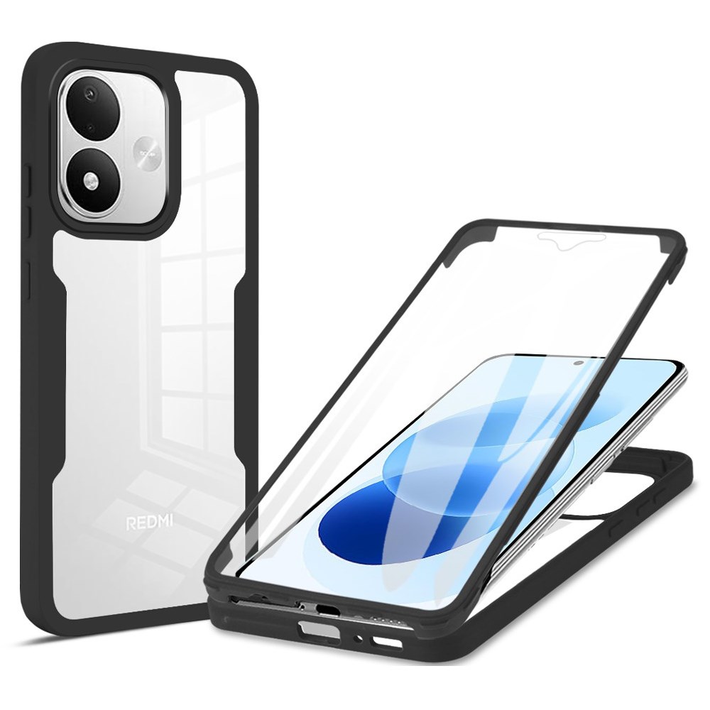 Θήκη Xiaomi Redmi Note 17 4G / 5G - OEM - Σκληρή Πλάτη PC+TPU - Μαύρο Σκληρή Πλάτη PC+TPU για Xiaomi Redmi Note 17 4G / 5G (OEM) σε Μαύρο — προστασία 360° με ενσωματωμένο PET προστατευτικό οθόνης.
