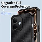 Θήκη Xiaomi Redmi Note 17 4G / 5G - WANLONFENG QT Series - Σκληρή Πλάτη PC+TPU - Μαύρο - Stand — εικόνα 5