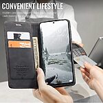 Θήκη Xiaomi Redmi Note 17 4G / 5G - CASEME 013 Series - Flip Πορτοφόλι από Συνθετικό Δέρμα (PU) με TPU - Μαύρο - Stand — εικόνα 10