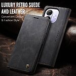 Θήκη Xiaomi Redmi Note 17 4G / 5G - CASEME 013 Series - Flip Πορτοφόλι από Συνθετικό Δέρμα (PU) με TPU - Μαύρο - Stand — εικόνα 2