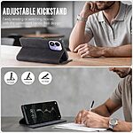 Θήκη Xiaomi Redmi Note 17 4G / 5G - CASEME 013 Series - Flip Πορτοφόλι από Συνθετικό Δέρμα (PU) με TPU - Μαύρο - Stand — εικόνα 5