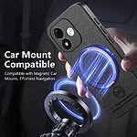 Θήκη Xiaomi Redmi Note 17 4G / 5G - OEM - Πλάτη από Συνθετικό Δέρμα (PU) με TPU - Μαύρο - Stand — εικόνα 5