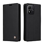 Flip Πορτοφόλι από Συνθετικό Δέρμα (PU) με TPU για Xiaomi Redmi Note 17 4G / 5G (YIKATU) σε Μαύρο — θήκες καρτών, stand & μαγνητικό κούμπωμα.
