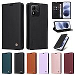 Θήκη Xiaomi Redmi Note 17 4G / 5G - YIKATU YK-001 - Flip Πορτοφόλι από Συνθετικό Δέρμα (PU) με TPU - Μαύρο - Stand — εικόνα 8