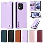 Θήκη Xiaomi Redmi Note 17 4G / 5G - YIKATU YK-001 - Flip Πορτοφόλι από Συνθετικό Δέρμα (PU) με TPU - Μωβ ανοιχτό - Stand — εικόνα 8