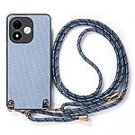 Θήκη Xiaomi Redmi Note 17 4G / 5G - OEM - Πλάτη από Συνθετικό Δέρμα (PU) με TPU - Μπλε - Λουράκι — εικόνα 2