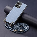 Θήκη Xiaomi Redmi Note 17 4G / 5G - OEM - Πλάτη από Συνθετικό Δέρμα (PU) με TPU - Μπλε - Λουράκι — εικόνα 6