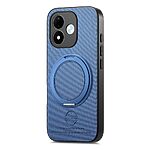 Θήκη Xiaomi Redmi Note 17 4G / 5G - OEM - Πλάτη από Συνθετικό Δέρμα (PU) με TPU - Μπλε - Stand — εικόνα 2